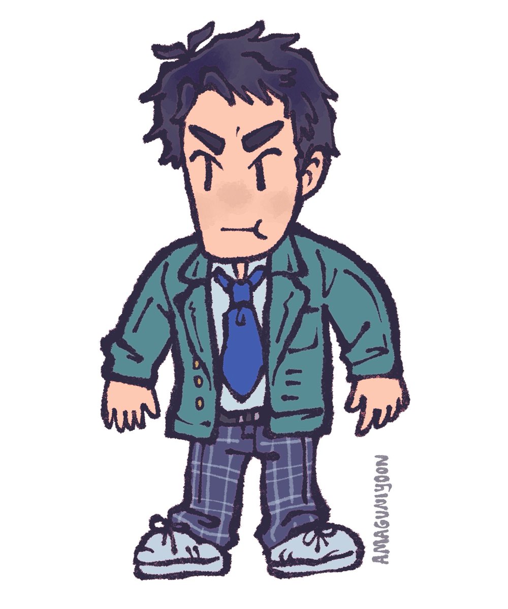 AMAGUNIYOON's tweet photo. felt like drawing the manga yuus #twst https://t.co/at1Dwo2COI