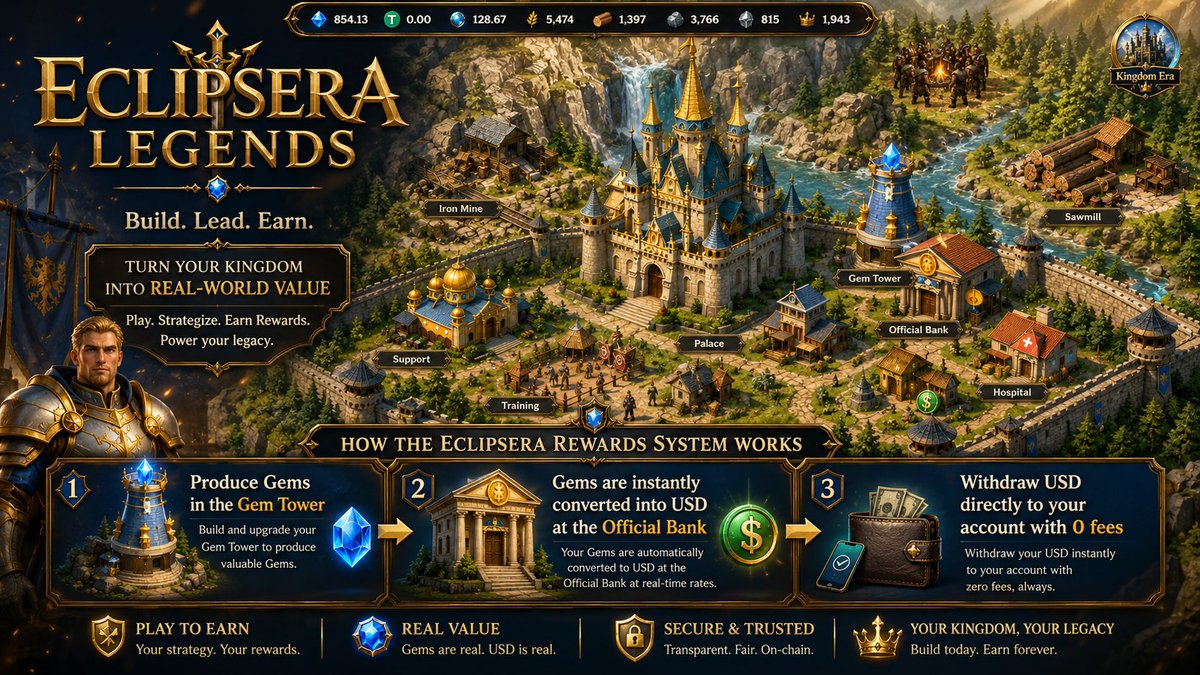 Eclipsera5492's tweet photo. Eclipsera is live now ...

Open Eclipsera and start playing no require to download we can play with browser 🔥

Build - upgrade - earn $USDT- @solana- withdraw in your wallet 

#Eclipsera #web2 #Eclipseralegend https://t.co/FJQuqxFQkz