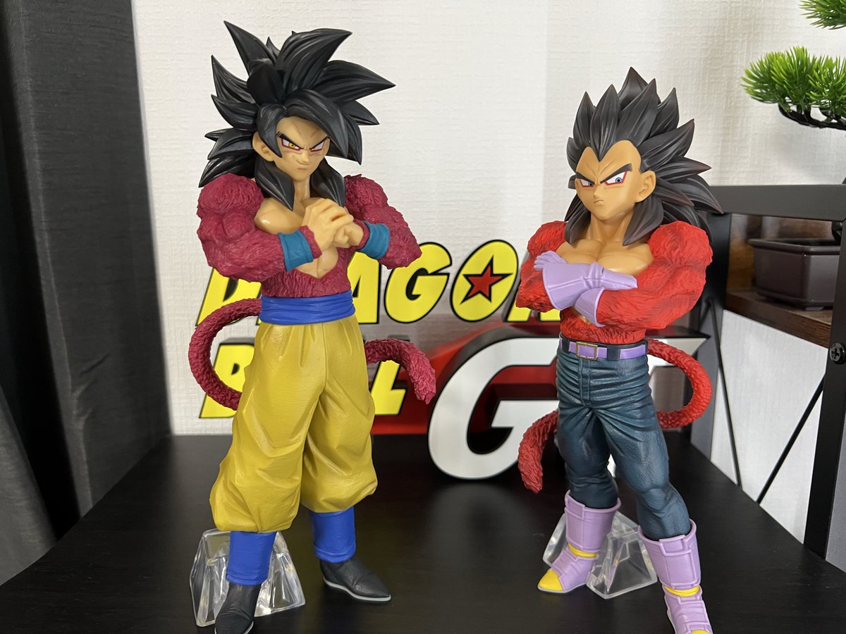 AiyRhq's tweet photo. 3点セットが届いた！
悟空パントランクスの3人が届いたらGT棚作るのが楽しみ過ぎる https://t.co/c3zW66jmCK