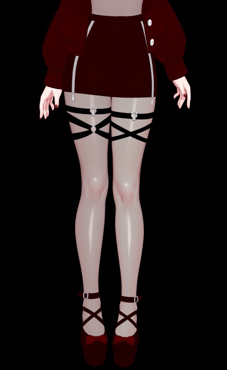 DaarahVT's tweet photo. I just realized I hadn’t posted any detailed pictures of my model.
#Vtuber https://t.co/heunCnI3zj