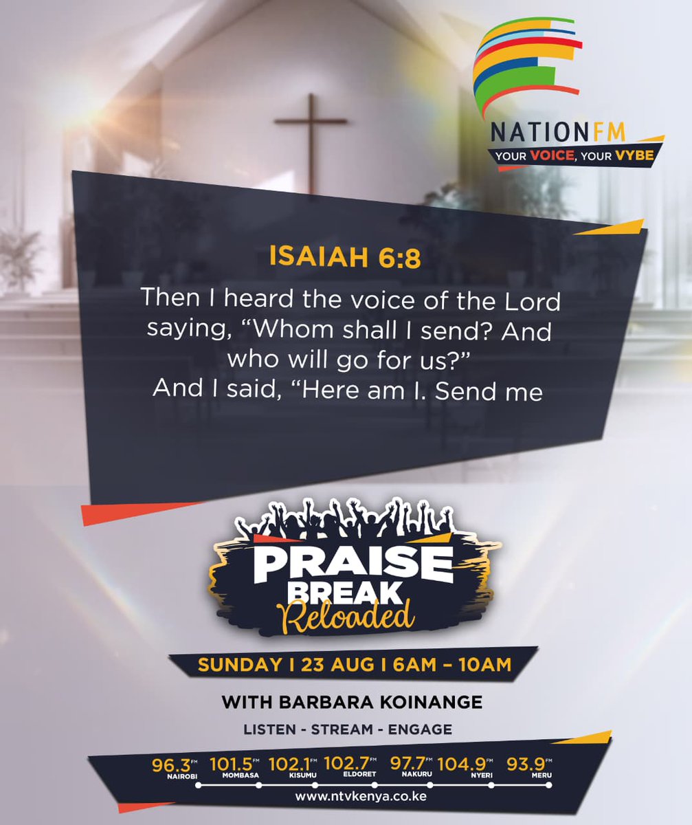 NationFmKE's tweet photo. Word of the day.

@KoinangeBarbra 

#PraiseBreakReloaded https://t.co/JcJ1znWGqD