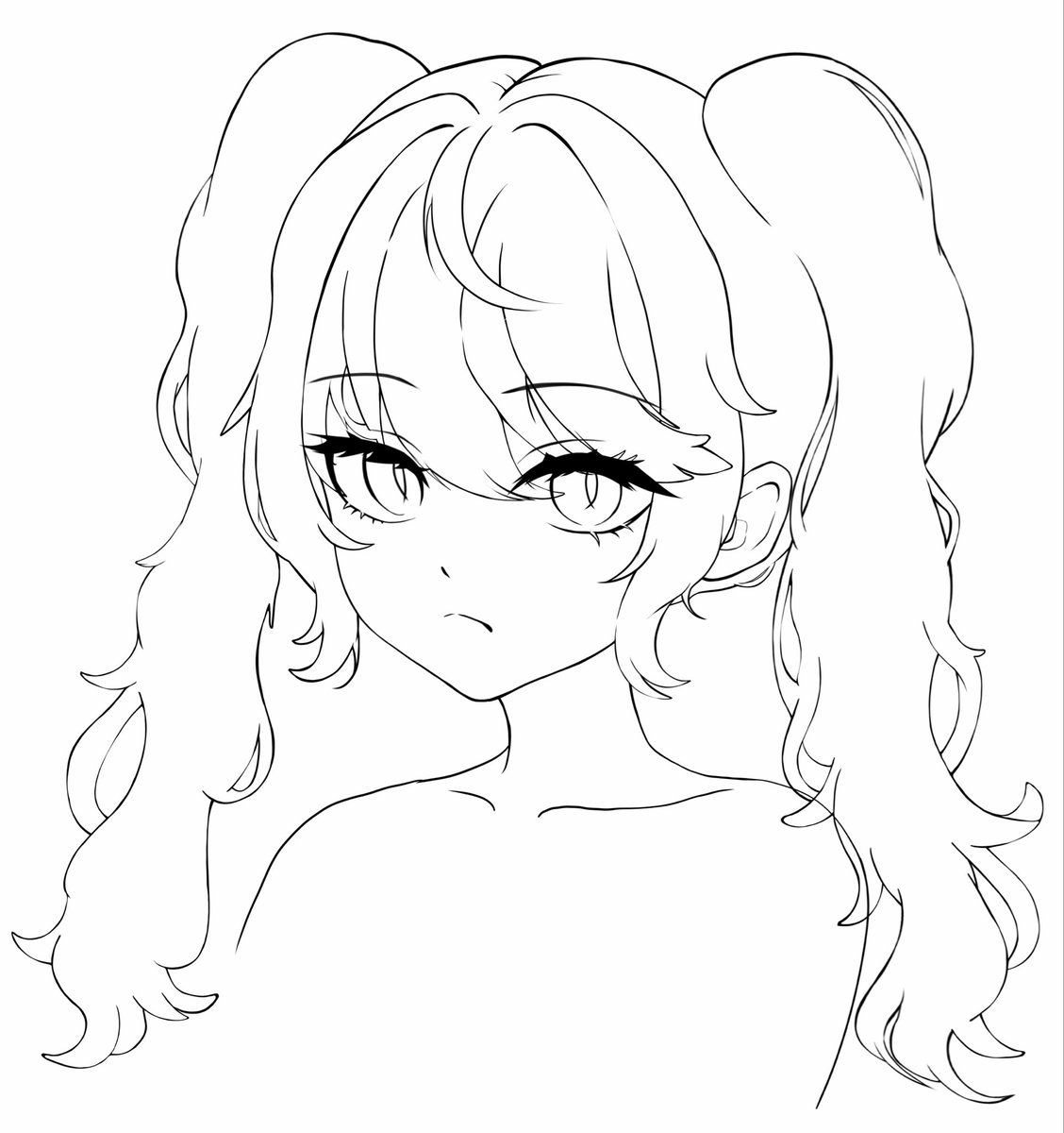 nagagu_2's tweet photo. 永遠に同じイラストの試行錯誤を繰り返してる
1枚目:原案
2枚目:ベースは変えずにブラッシュアップ
3枚目:好みの顔を近づける
#illustration #絵描きさんと繋がりたい https://t.co/f6aK3F4kUx