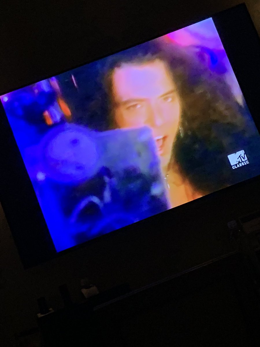 lazaras's tweet photo. Watching Ratt on MTV. There really are ghosts in this old hotel. 
🤘🎸🎶😎 https://t.co/YPRSsDOCBw