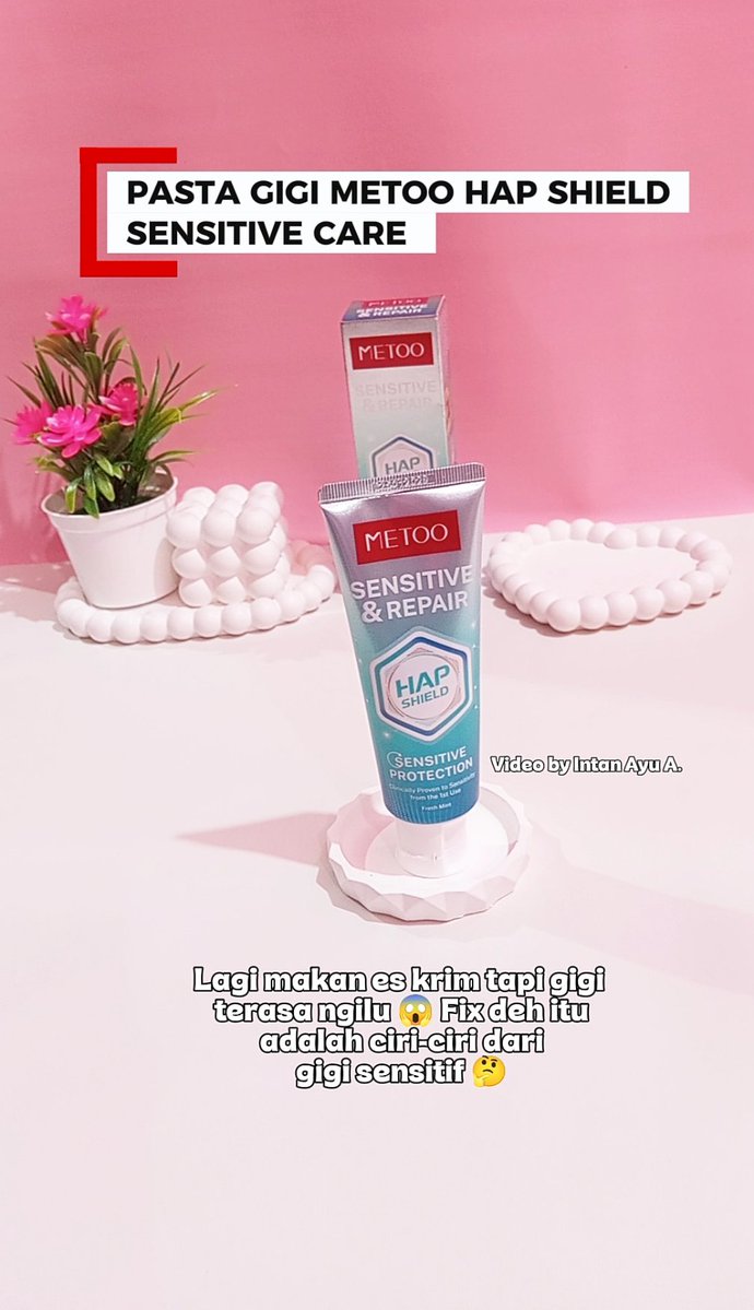 intanayulb's tweet photo. https://t.co/1hFd83c00x || Video dan belinya disini ☝
Yang punya gigi sensitif cobain pake pasta gigi ini deh, pasta gigi khusus untuk gigi sensitif. Jadi ngk takut makan dan minum dingin atau panas lg 😍 https://t.co/pg6nqNSKwG