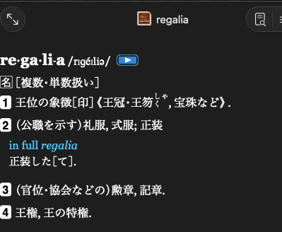 hologlish's tweet photo. regalia! https://t.co/SPpusvDqVJ
