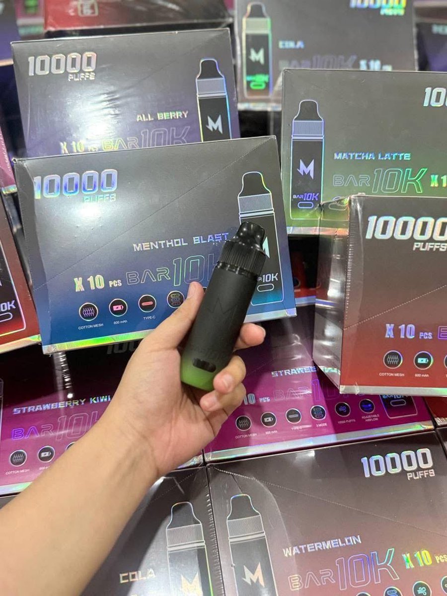 BIGVAPESmoke's tweet photo. Marbo Bar 10K Disposable !!!!! NEW(ใหม่) !!!!! 10000Puffs Nic3% 600mAh ปรับโหมดได้ 3ระดับ ชาร์จได้ ไม่มีสายคล้องคอ
|🌟 พิเศษ สั่งเซ็ทคู่ คุ้ม! เลือกกลิ่นได้
ราคาเพียง 420.-🥳🥳
📌สั่งซื้อสินค้าได้ที่ 👉กดลิ้งข้างล้างนะคะ👇🏻
 https://t.co/eFQMM5utkx
#พอตMarboBar10K #MarboBar10K https://t.co/ISndfKFuMC