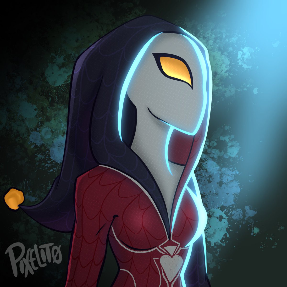pixelit0_'s tweet photo. Spider Jester 🃏🕷️

Again? Yes, again, I’m really in love with the design of my spidersona 🥹✨

#spiderman #spidersona #jester #digitalart #artists #illustrationㅤ #procreate https://t.co/5Fw7T74wLZ