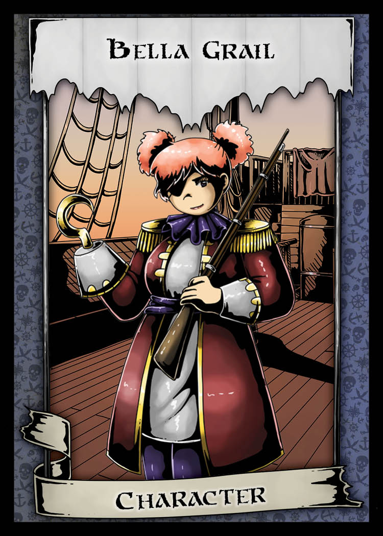 TisMutiny's tweet photo. Meet our crew!  Bella Grail.  Pity what happened to her first husband.  The second one as well.  But the third definitely deserved it. https://t.co/xYNpFfcO5K https://t.co/snp5CV1TPP