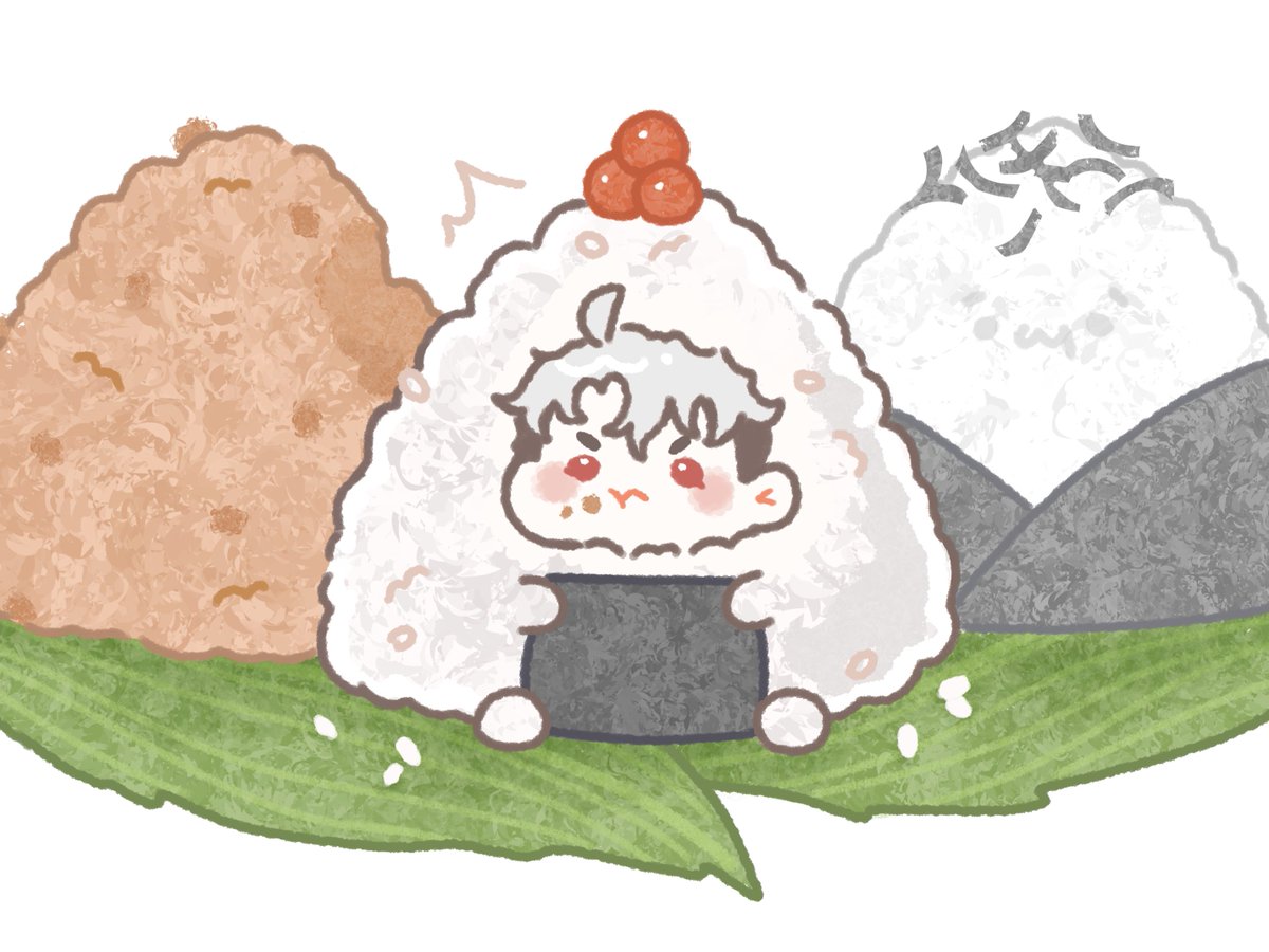 ur202220's tweet photo. 飯糰吃飯糰🍙 https://t.co/ntT8QH2ieA