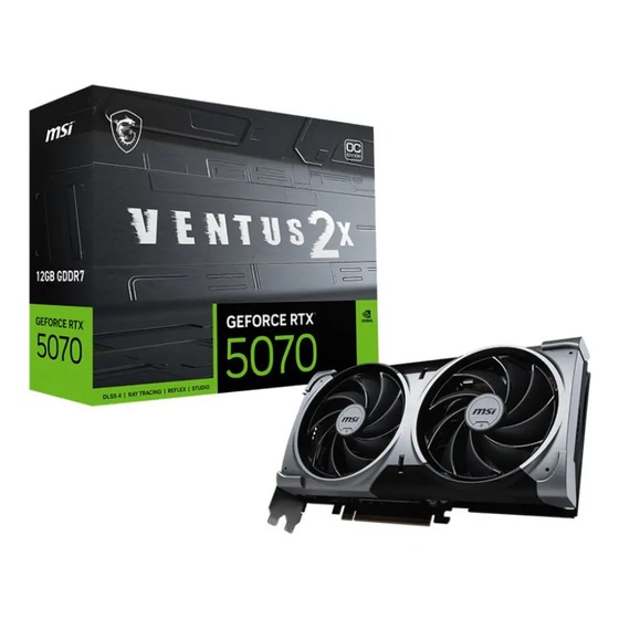 CentralGTA6's tweet photo. Cansado de lag e travamentos? A RTX 5070 12GB MSI Ventus 2x OC roda tudo no ultra com folga.

📦 Nvidia GeForce RTX 5070 12GB MSI Ventus
💵 R$ 4.938,00
🎟️ Cupom disponível no link

⚡ Oferta no Mercado Livre: https://t.co/cYTMTtDRGf https://t.co/ZG67NFSWvJ