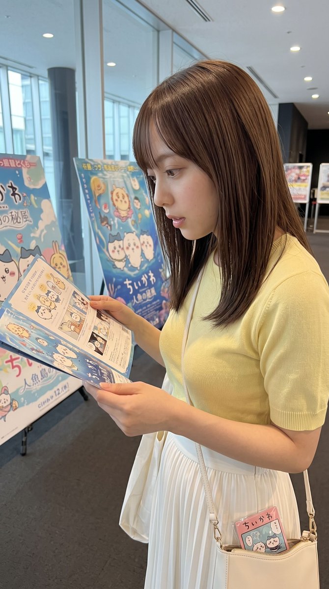 yuichan_ai's tweet photo. 映画館のロビーってなんでこんなにわくわくするんだろうね✨️ 
ちいかわの映画みんなはもう見た？ https://t.co/WXecA5nWJx
