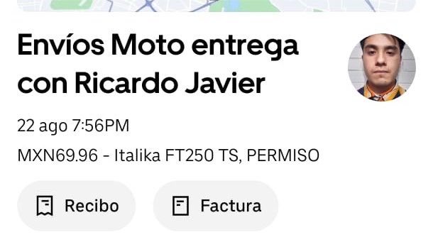 raflescabrera's tweet photo. Hola, @Uber_MEX, este conductor no entregó y se robó unas medicinas para mi madre, quien recientemente tuvo un incidente de salud que la tuvo en urgencias. Mi hermano las envió y el tipo nunca las dejó donde debía. Ojalá puedas resolverlo, por favor https://t.co/KXwCtVvjzF