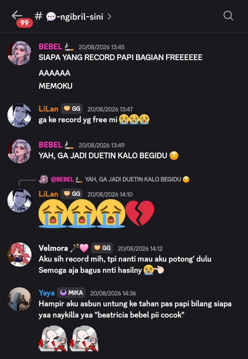 kinandsf's tweet photo. @Ghislainppp @thisbxby gak bebel gak fansnya SICK smua lho😂☝️ https://t.co/t5DrbUEsEC