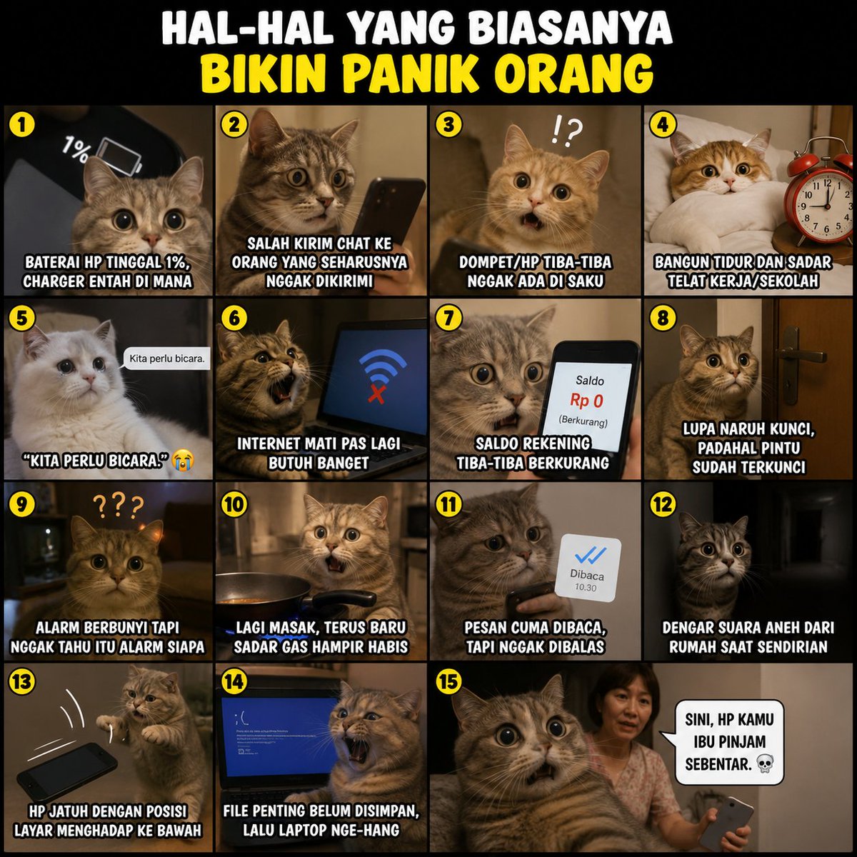 Memecing1's tweet photo. kalau gw nomor 15 🗿 https://t.co/W7Qi8YCZTB