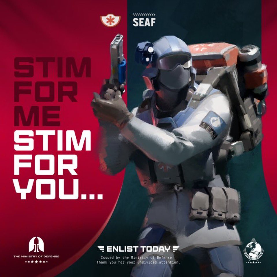 SEAFCombatMedic's tweet photo. ⛑️ SEAF MEDIC - Quinn Palmer 💉

“You’re not dying on me diver!”

New recruit to the SEAF! Fresh out of combat medic training.

He has much surviving left to do in his career. He hopes to enter the medical field properly… eventually-

“My name isn’t Stimmothy-” https://t.co/0FmkA3Wrvs