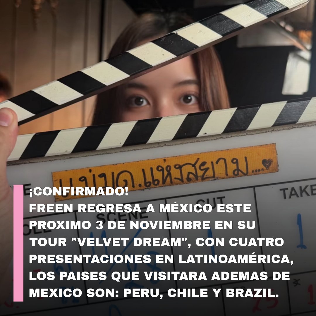 Angelstulipmx's tweet photo. ¿Que sabemos hasta el momento?

La gira será por cuatro países en Latinoamérica, México, Perú, Brasil y Chile.
Al parecer Zafiro es la boletera encargada.

¿Es poco tiempo? Si es poco tiempo y una de las sorpresas que no nos esperábamos para este fin de año. 

#srchafreen #Freensarocja #Freen