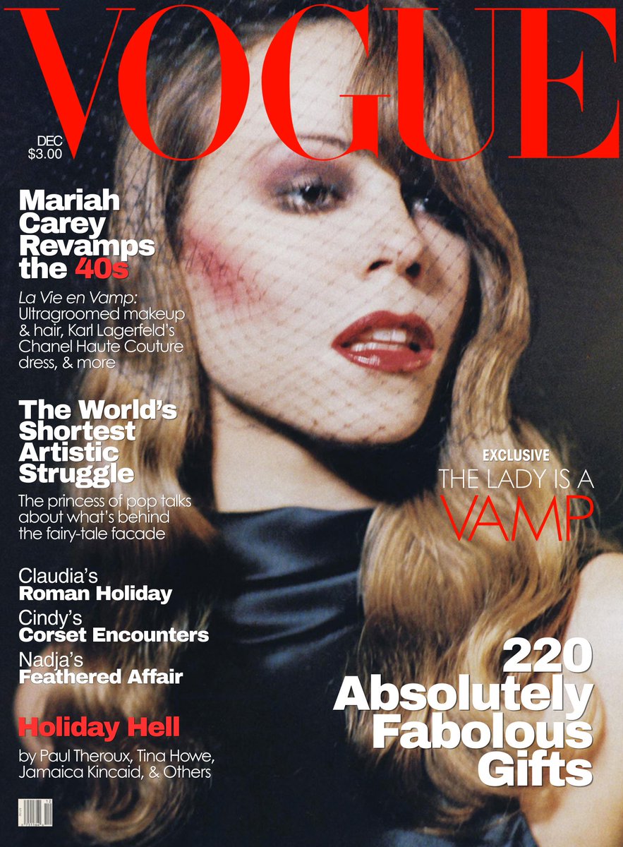 lustfordaydream's tweet photo. mariah carey for vogue magazine (december issue, 1994) https://t.co/cjs07DDpVd
