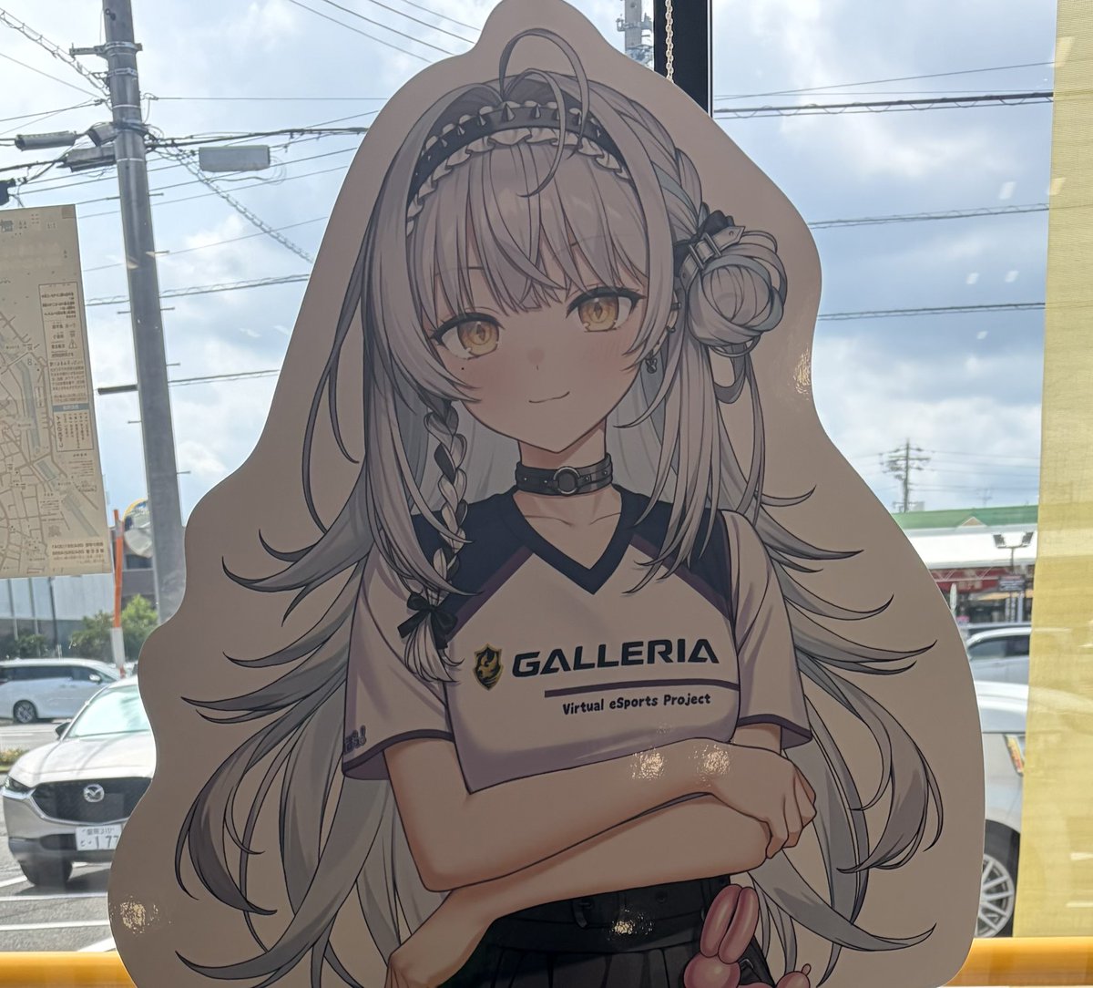 komari_110's tweet photo. さっちゃんいた！
(スカートのとこに顔反射してたんで切り取りましたw) https://t.co/epH7TMtDtV