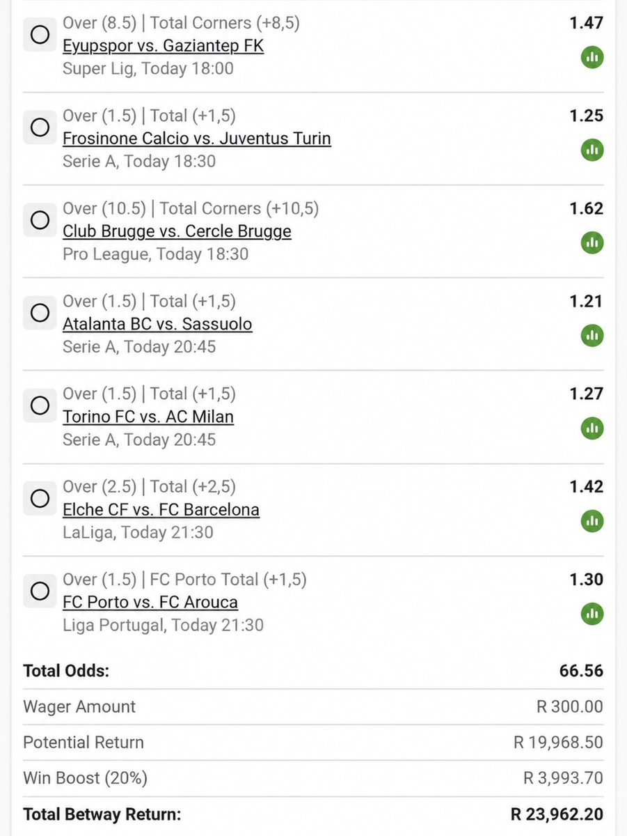 LindaIzKing's tweet photo. Sunday Soccer ⚽️ on Betway ⚫️

14 games | 66 odds 💥

BW6AEA4E87

Sign up here 🔗 https://t.co/xKhzwGqpmL

Sign up code: LindaKing

#Betway ⚫️ Get it 🍏 https://t.co/Q07lAFPQeC
