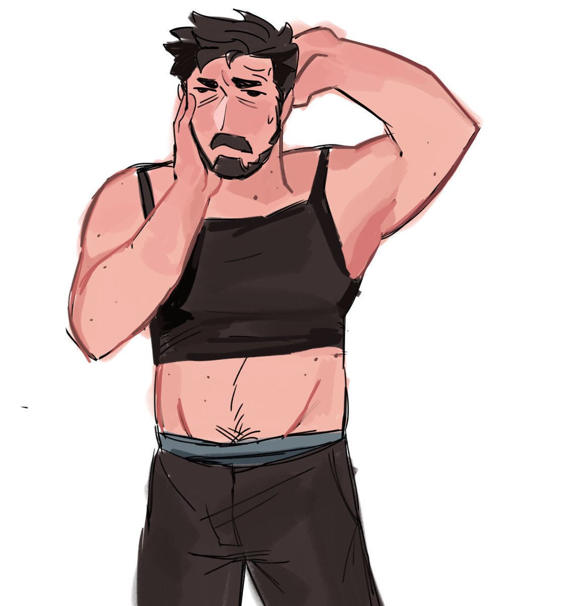 crt0r's tweet photo. i was gonna do all the boys members in croptop but i genuinely dont wanna drain myself from drawing  #theboys #butchmilk #billybutcher #marvinmilk https://t.co/ZTUrmo1kia