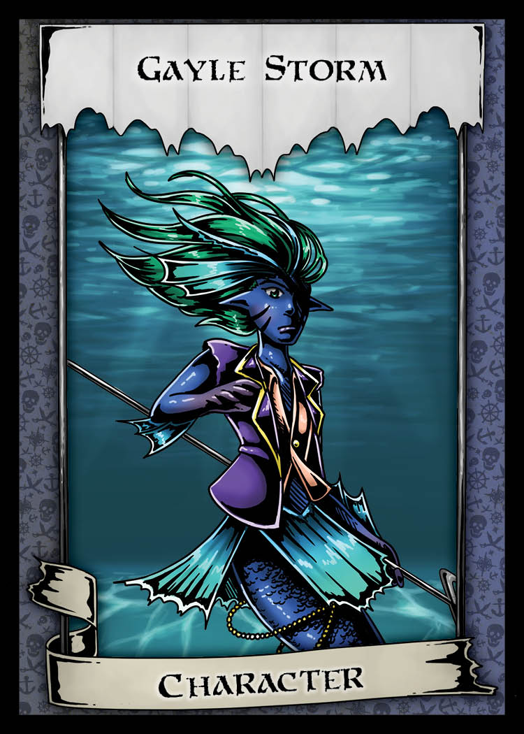 TisMutiny's tweet photo. Meet our crew!  Gayle Storm. Born a princess of the sea foam and moonlight, at least that's what she tells us after a few pints of Dire Boar. https://t.co/xYNpFfcO5K https://t.co/x9pqPsqOri