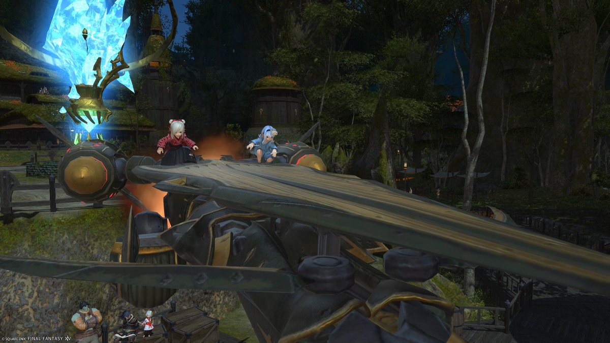 Lil_FF14_'s tweet photo. そういえば昨日よもちに乗せてもらったガンダムみたいな変形するマウントかっこよかったな〜！BGMもすごく良いし
蒼天らしいから楽しみにしてよっと
何ヶ月先になるかわからないけど(  ˙º˙  ) https://t.co/VfJbzOquiR