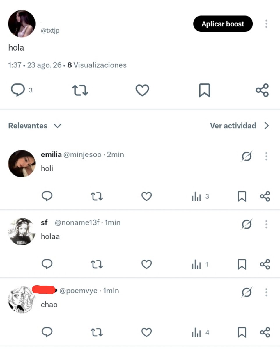 txtjp's tweet photo. 2 amigas y 1 hater
le tapo el nombre para q no le bajen la cuenta https://t.co/w3Ps8inzgY