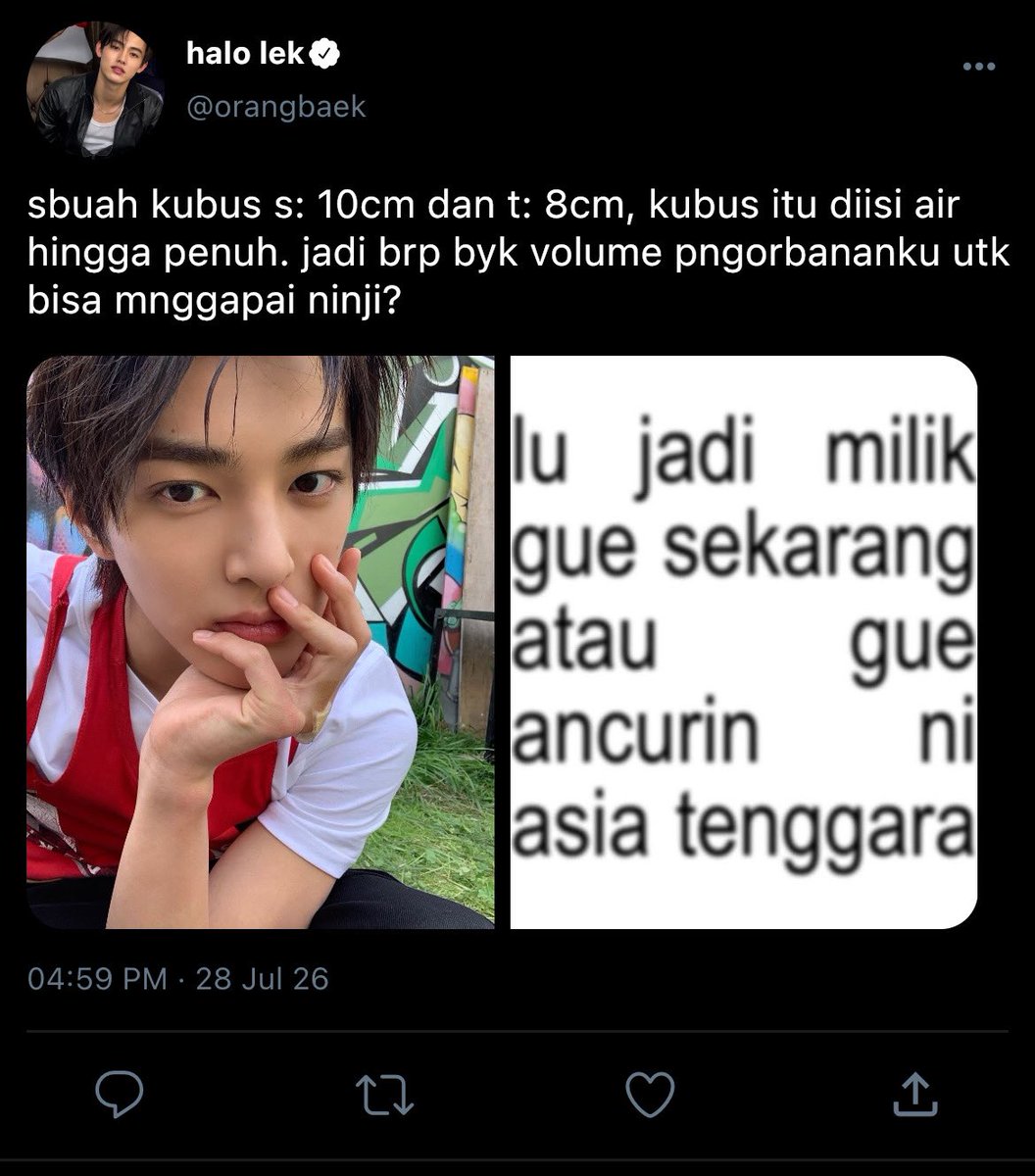 cepetmarah's tweet photo. a #hyeonkeon kosyak local au

bersatu kita teguh, berdua kita pacaran, bertiga kita selingkuh, berlima kita mabar mobil lejen

bEn lOVe aNiN till the end🌹✋😅❤️‍🔥 https://t.co/2WQ6Me6G7b