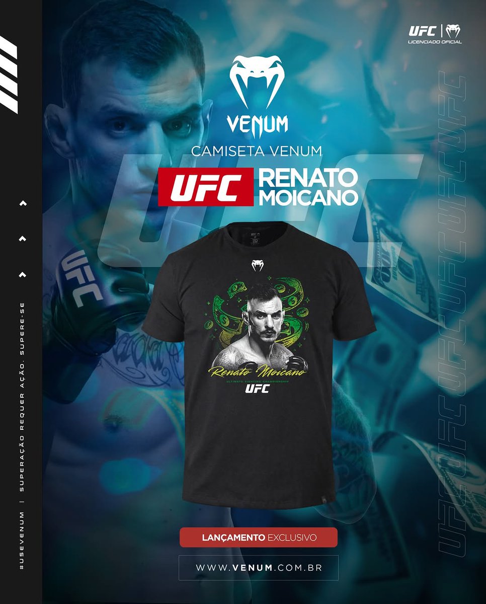 brooksaaron5010's tweet photo. Inspirada na mentalidade afiada e no estilo agressivo de  Renato Moicano, essa camiseta Venum representa mais do que performance — representa atitude dentro e fora do octógono.

Com design moderno e confortável, é perfeita para quem vive o lifestyle ... https://t.co/yP49hkZGQr
