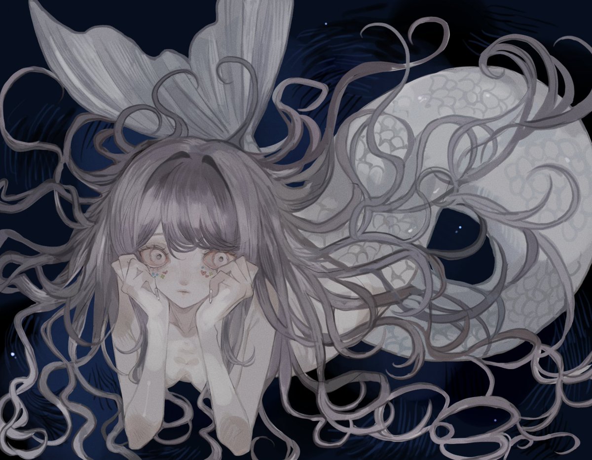 somnia_23zz's tweet photo. #一次創作祭り夏の陣2026
#夏の創作クラスタフォロー祭り
人魚 https://t.co/zu1prygX7Y
