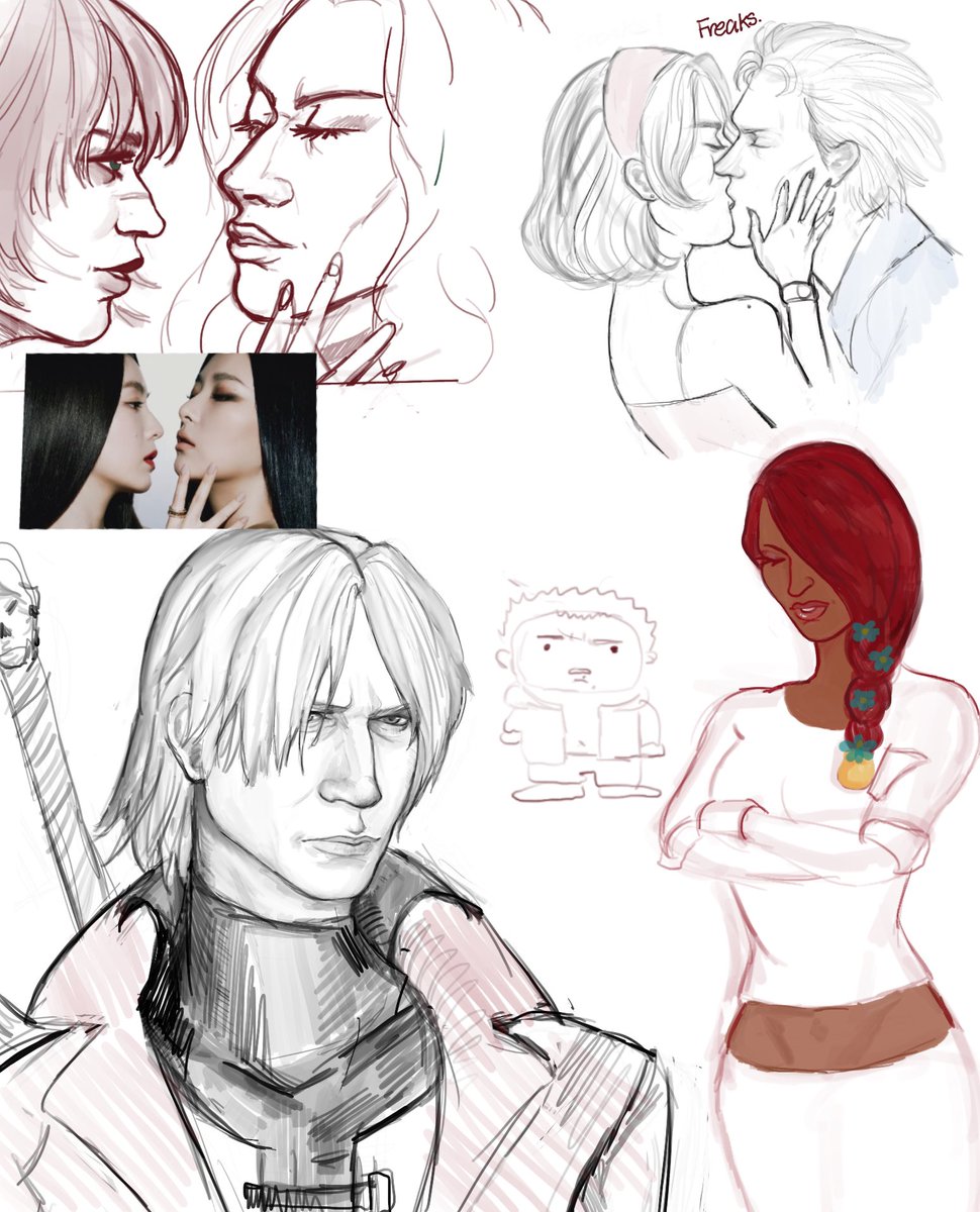 tofuskinsoup's tweet photo. Dmc doodles https://t.co/kN8phedGhc