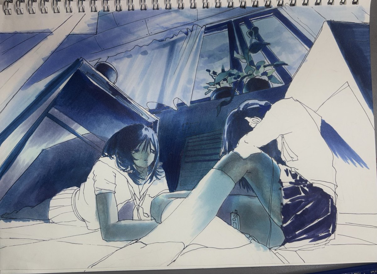 Dakunofate's tweet photo. Blue hour https://t.co/pQ5vKnwNYn