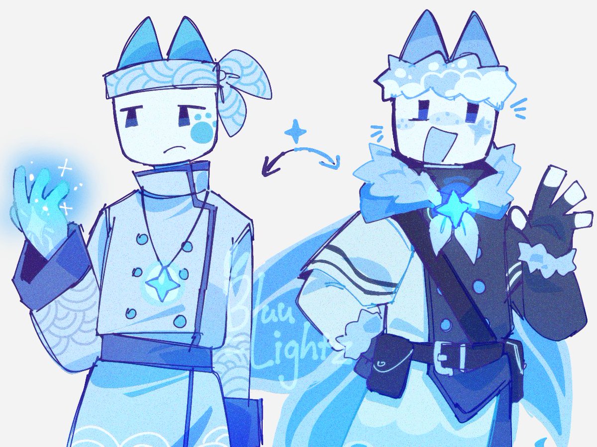 bluulightz's tweet photo. Silly idea that unlike other followers he's able to switch between normal and follower form (kinda like magical girl type shi)
#phighting #phightingart https://t.co/odHi8g7ERl