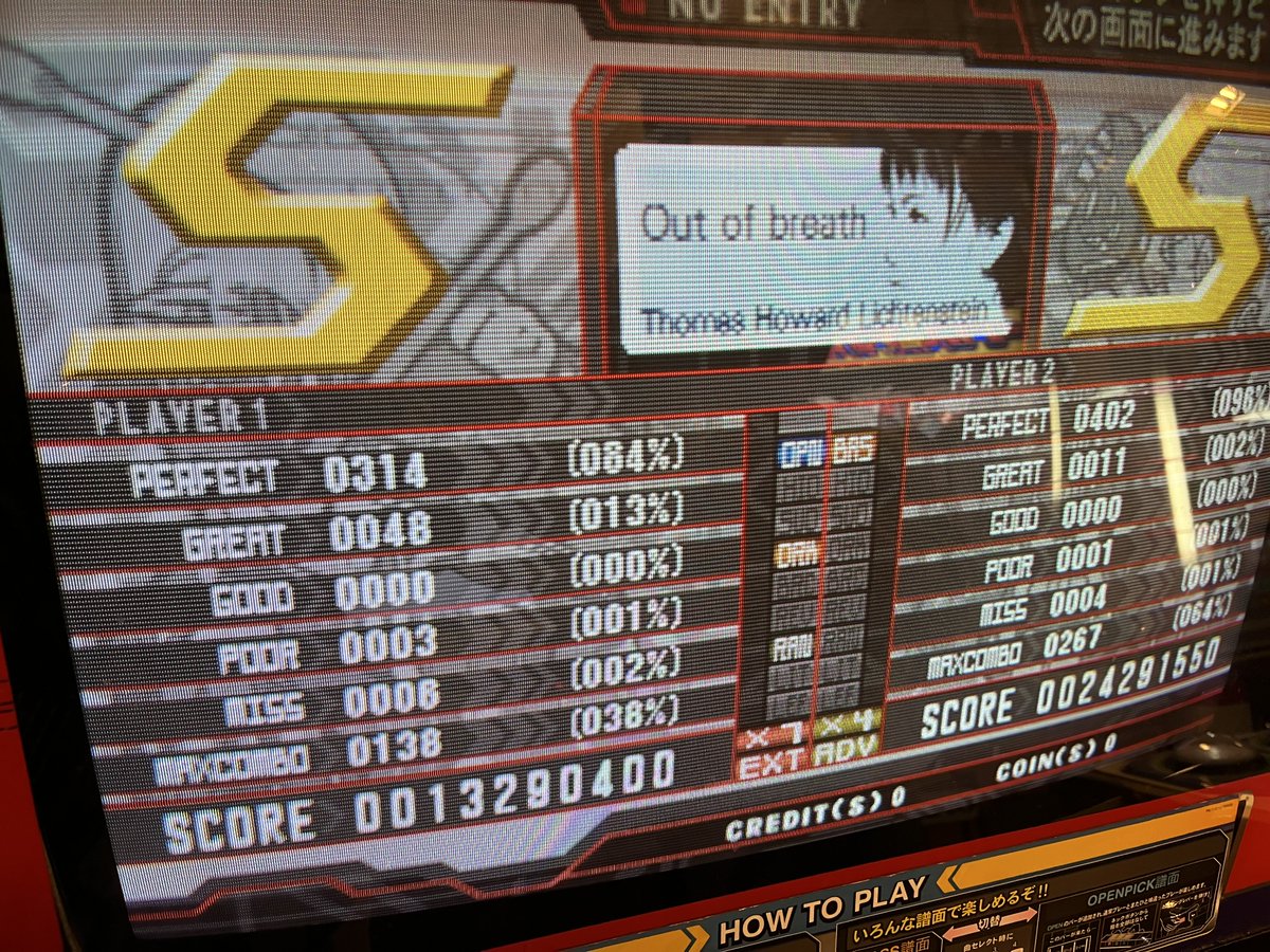 NYOU3DOWN's tweet photo. まさかのoguさんと遭遇して2人で何回かプレイしました！
昔みたいなゲーセンで知り合いに声かけられて遊ぶみたいなエンカウントできてめっちゃ楽しかったです♪ https://t.co/EzLbkWPGL5