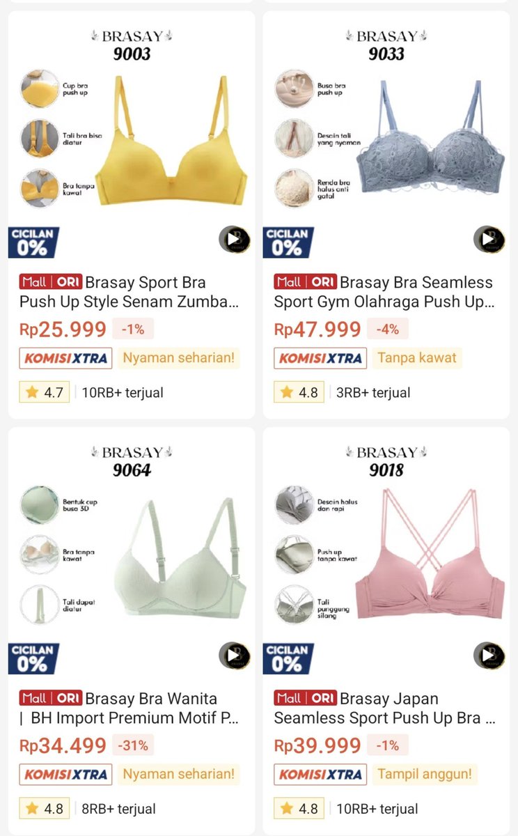 rainyychaa's tweet photo. NEMU TOKO BRA MALL ORI SEHARGA SEBLAK?! 😭🙏🏻

modelnya byk bgt &amp; review"nya juga okee https://t.co/eb3mdohWJd