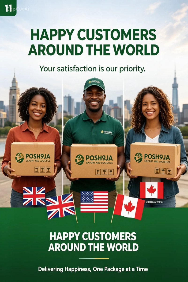 POSH9JA1's tweet photo. Hi Twitter fam 👋 POSH9JA here — we pack up Nigeria’s finest (flours, spices, oils, dried fish &amp; more) and get it to diaspora kitchens and businesses worldwide. Think of us as your supply line to home. Follow along for the journey! 🌍📦 https://t.co/rtU2OUr0Wc
