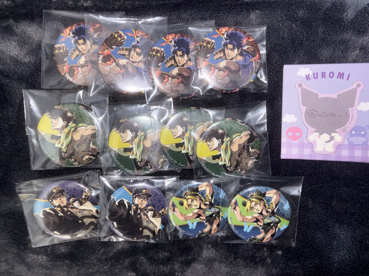n0rth__1's tweet photo. 【交換･譲渡】ジョジョの奇妙な冒険 オラドラノーブルアートコレクション キャラバッジコレクション オラドラ 缶バッジ 

譲 画像のもの
求 同異種ジョルノ>>>定価＋送料

お気軽にお声掛けください🙇🏻‍♀️
よろしくお願いします。 https://t.co/B5PcXUPquE
