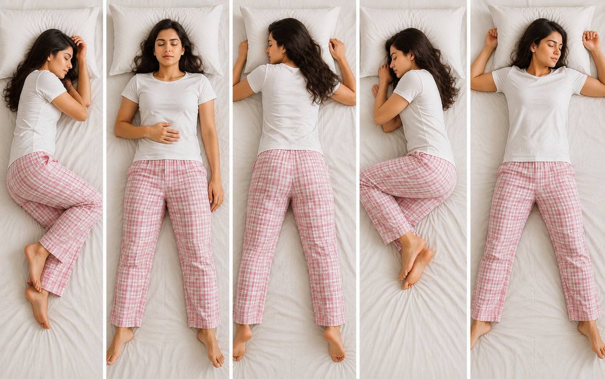 itspixora's tweet photo. Hey @grok remove the sleeping position that's worst for our health !! https://t.co/LXjutch5qt