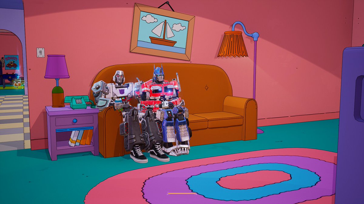BaltoRK_63's tweet photo. Mi compita juega poco, así que me lo llevé a tomarnos una foto pal' recuerdo. 

(Avergonzado, pero feliz, jaja😳😋).

#megop #opmeg #transformers #fortnite https://t.co/jorvrtRxi4