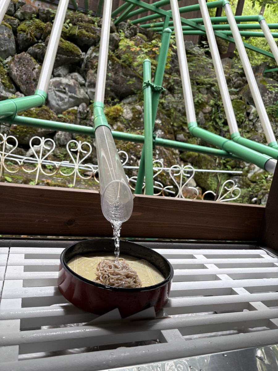 kazuhanachan's tweet photo. お昼は気仙郡住田町の滝観洞で滝流し蕎麦を食べてからの😋〜釜石AEONでお買い物♪😃 https://t.co/nGwArnjWI7