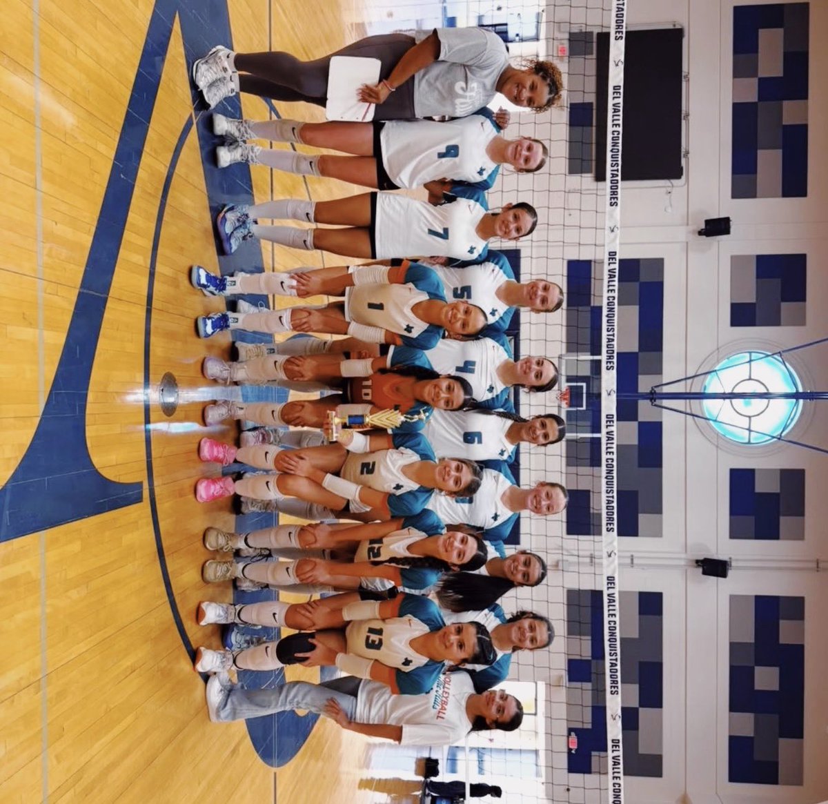 RaelynShaver01's tweet photo. First place win at the Del Valle Tournament! Grateful for the hard work that got us here, ready to keep building throughout the season!! #pebblehillsvolleyball #spartan https://t.co/7JisiSJbKu