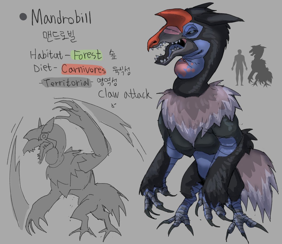 waleuleuleuu's tweet photo. #creature #creaturedesign #creatureart https://t.co/Lk7cCbsSNJ