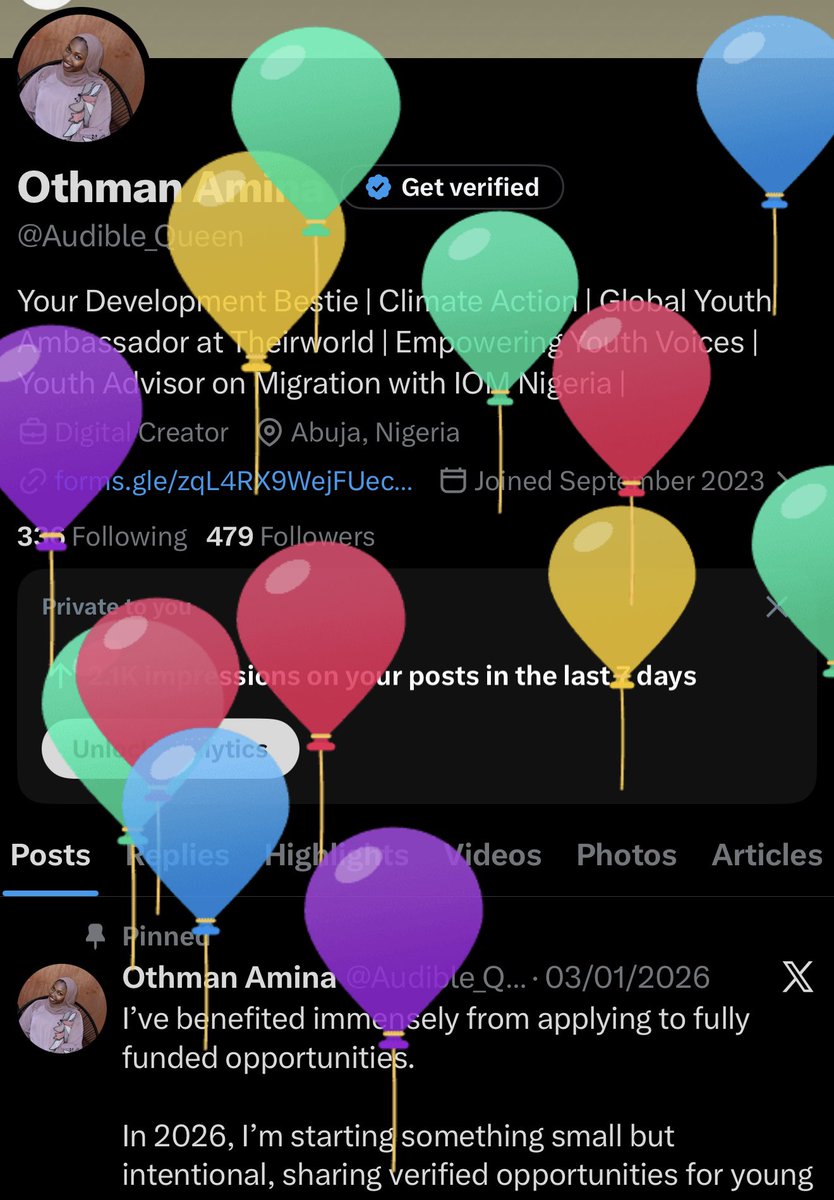 Audible_Queen's tweet photo. Chapter 25🎉

Happy Birthday AMINA OTHMAN!❤️

Alhamdulillah!!

#25thbirthday https://t.co/SlRm8On2hV