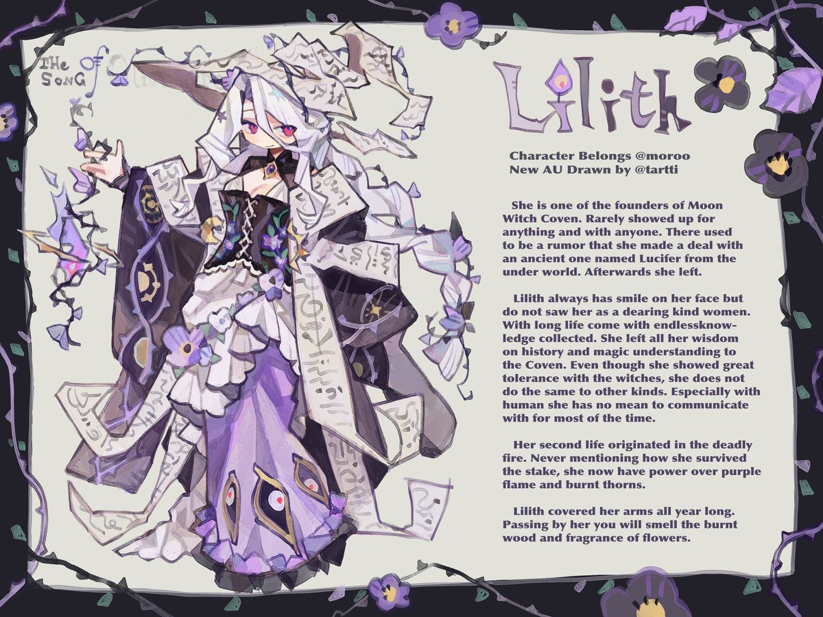 strawber_ytarts's tweet photo. Launching my friend's oc Lilith into my oc lore world!!!🦦🍃🦭 #tarttioc https://t.co/n9cFFTNya2
