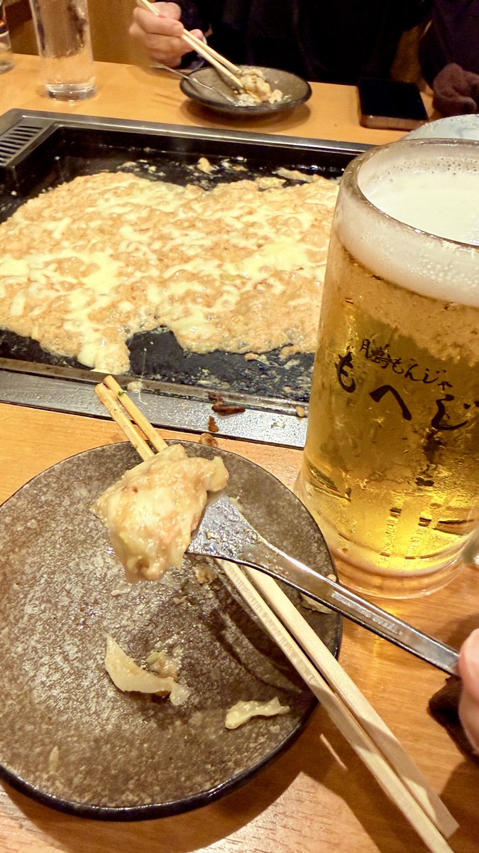 ZX_Zelvis's tweet photo. 人生初もんじゃ
いとうまし https://t.co/NZYtsDRmqI