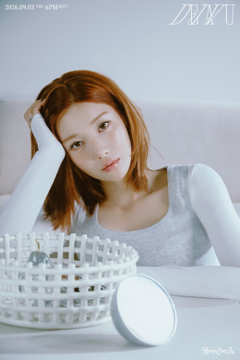 kwoneunbi_offcl's tweet photo. [#권은비]

KWON EUNBI 
Digital Single Album 
[DEJAVU] 

🪩 LOOK BOOK #1 🪩

2026.09.03 6PM (KST) RELEASE✔

#KWONEUNBI #DEJAVU https://t.co/S3bdrOltf8