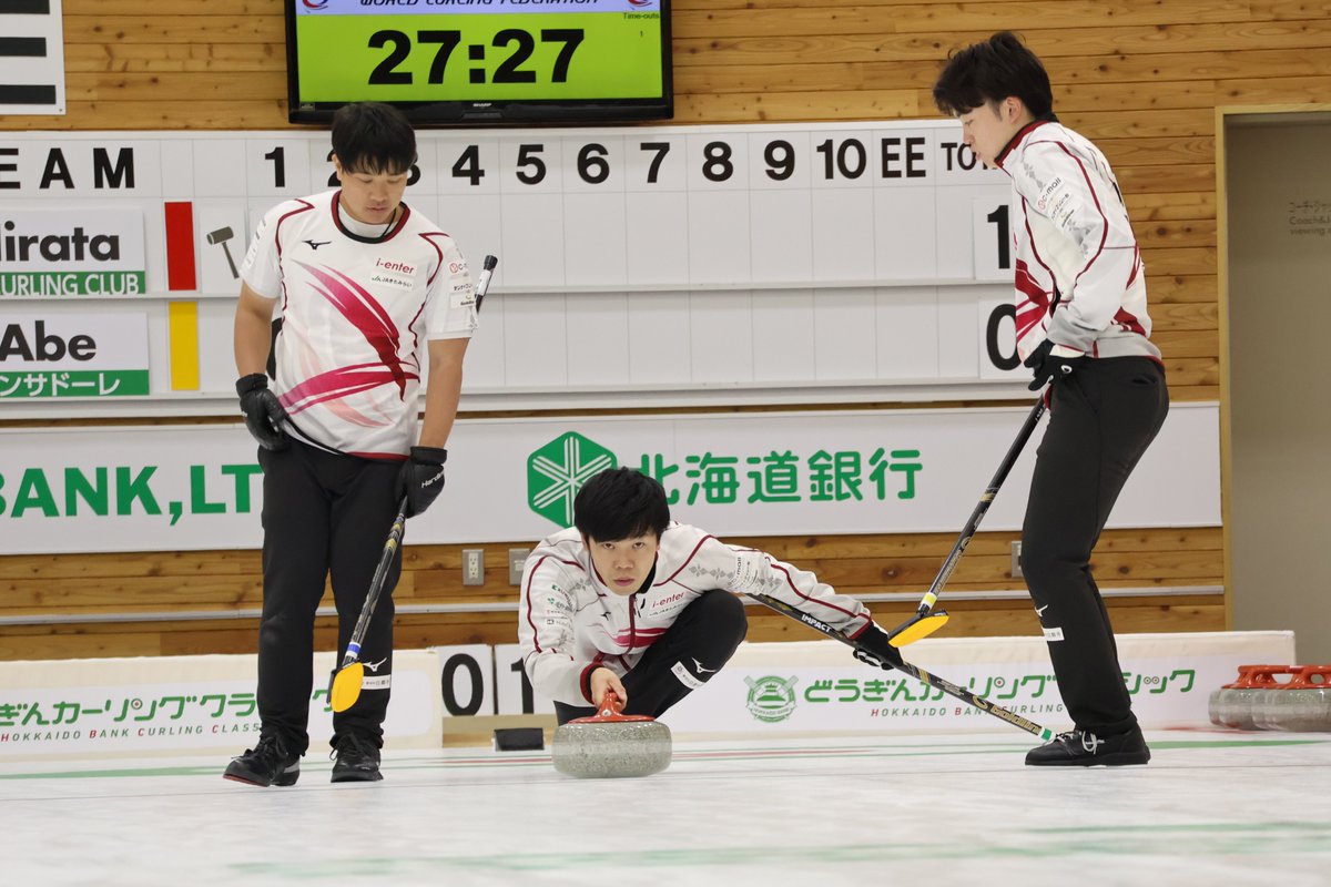hokkaidobank_cc's tweet photo. 🥌Hokkaido Bank Curling Classic 2026🍧
＜Results＞
Finals
🔴Tanaka 4-5 Nihira
🟢Yamaguchi 2-9 Maeda

3rd Place Matches
🔴Park 10-3 Kobayashi
🟢Hirata 4-1 Abe

©どうぎんカーリングクラシック

#どうクラ2026
#カーリング
#hbcc2026
#hct2026
#curling https://t.co/ZHN4mapdgs