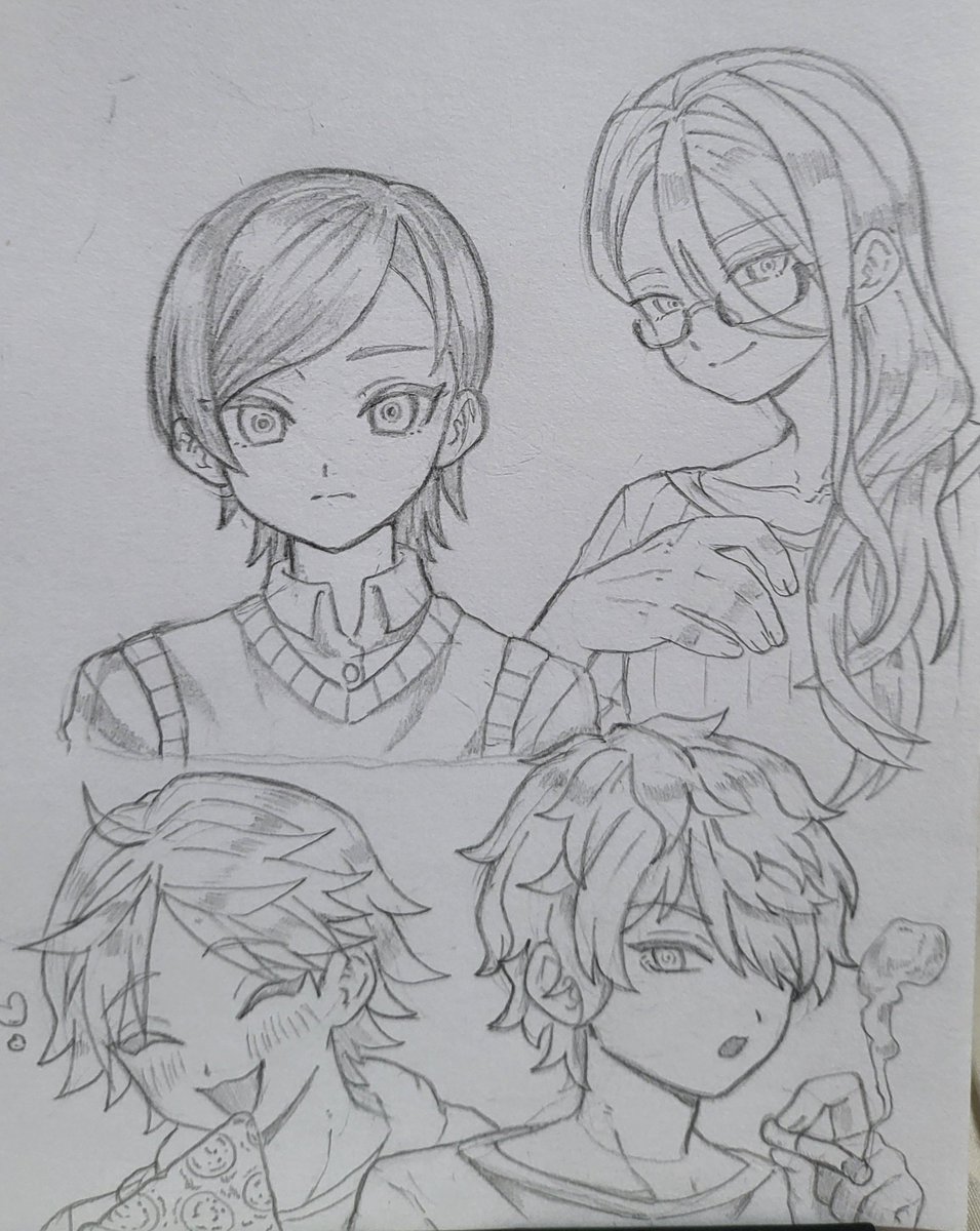 Azuk1267's tweet photo. アナログお絵かき　HRH https://t.co/Jhxm9LTUP0