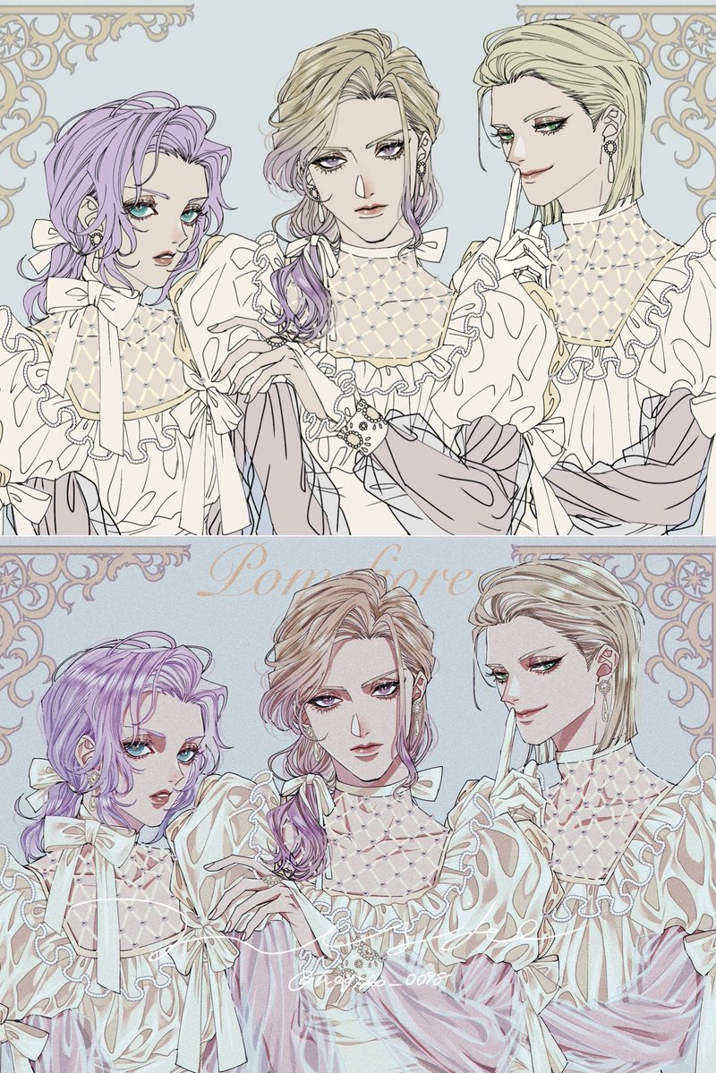 Hagiko_00982's tweet photo. 塗りBeforeAfter https://t.co/GdPlPH9ia1