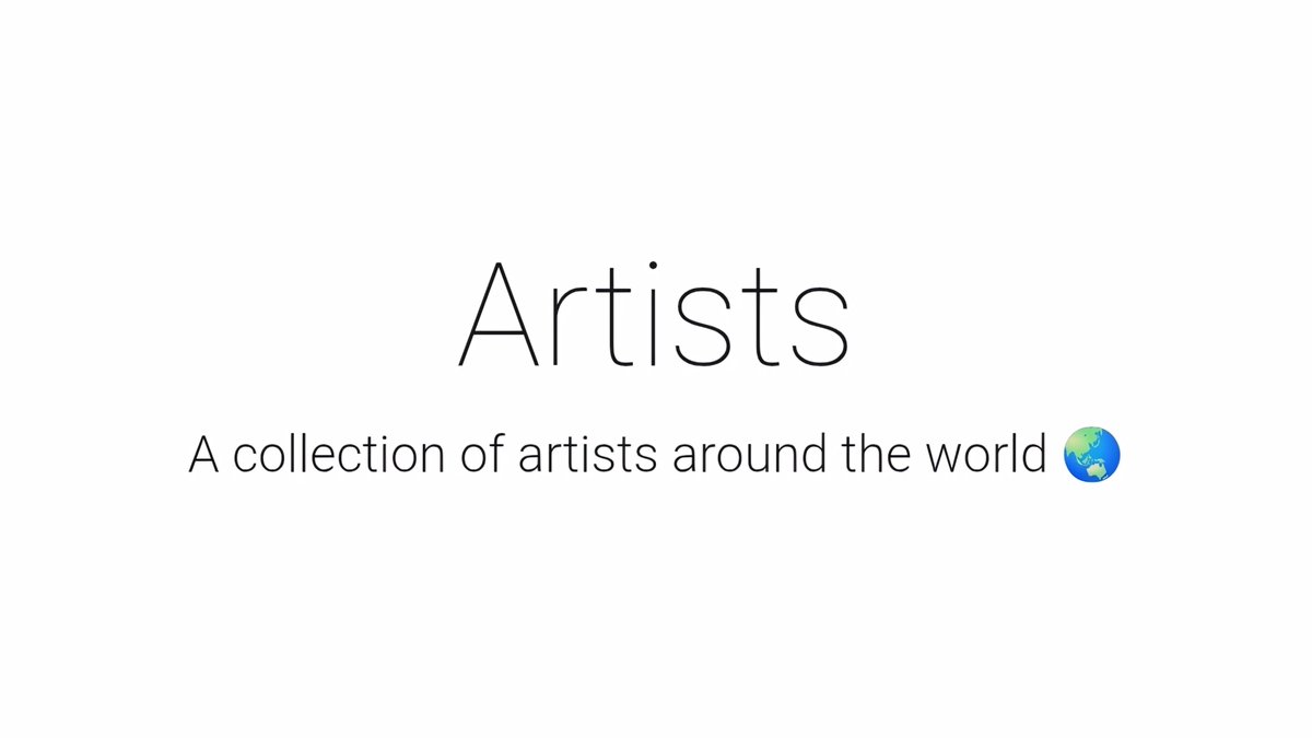 Artistreccs's tweet photo. I created a list of artists I know from all over the world!

I will continue to update it. Feel free to suggest. You already might even be in it! 

The link will also be in my profile. Check it out here 🔻 https://t.co/GddEsjUjZc https://t.co/95ixgOfQHD